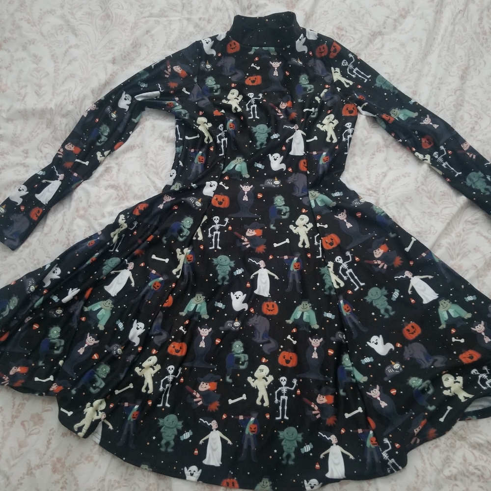 BlackMilk highneck halloween dress (long version)